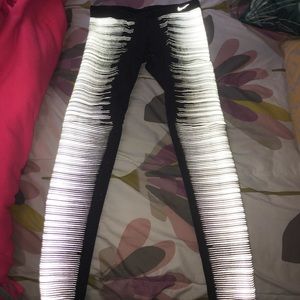 Reflective Nike dri fit leggings